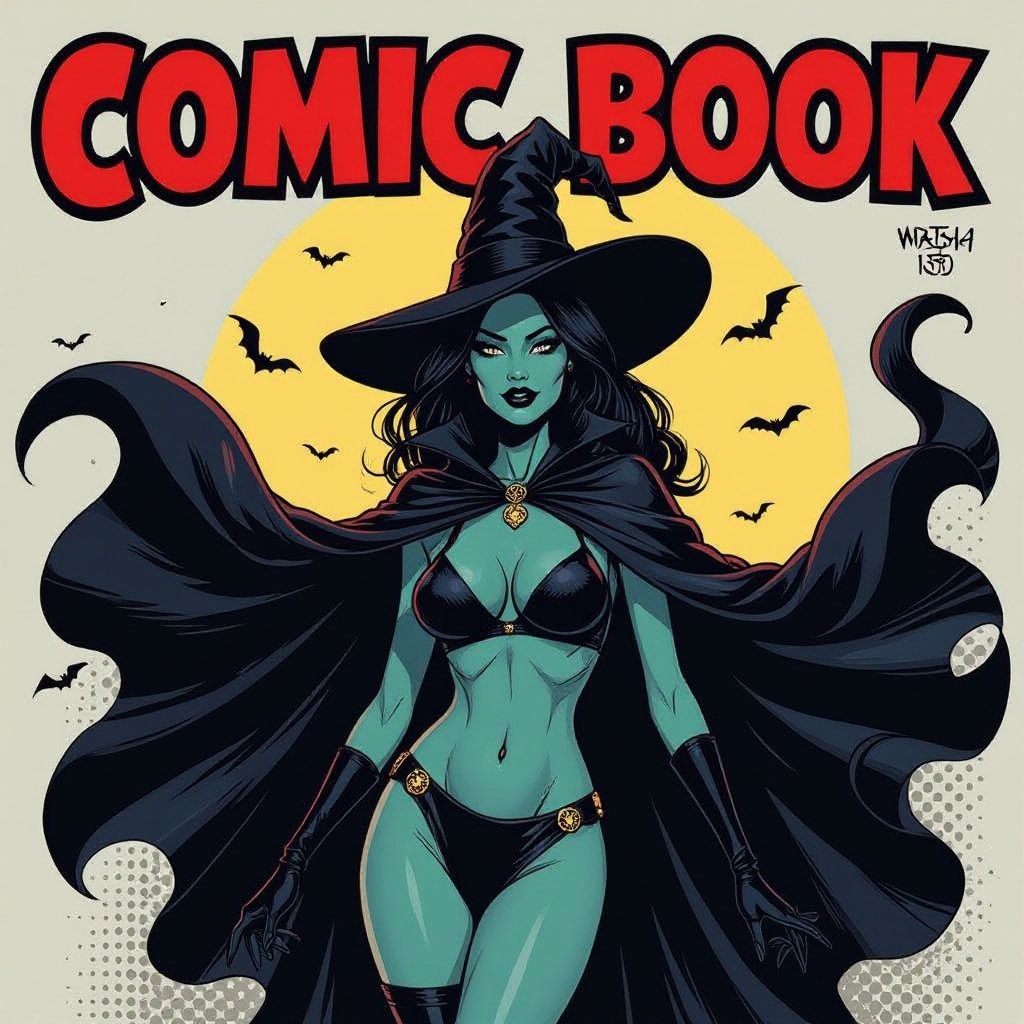 sexy shadow demon witch gypsy slate grey skin large black billowing cloak that emits darkness and shadow. Two piece. Witches Hat.