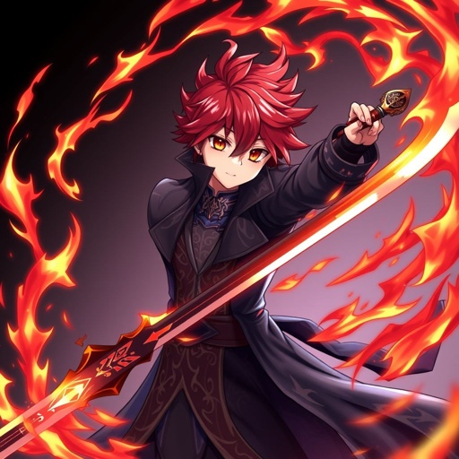 Diluc from Genshin Impact