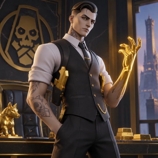 Midas from Fortnite being interesting 