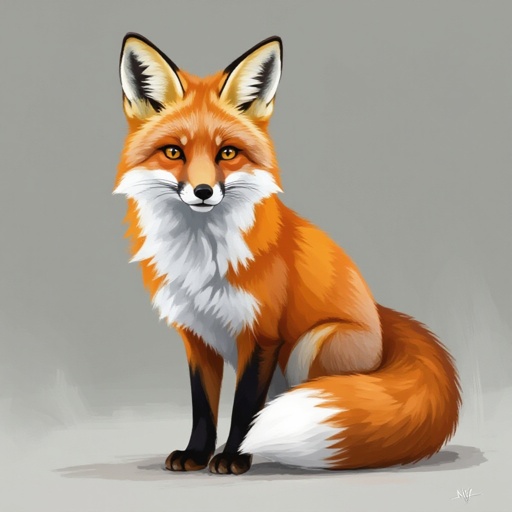 Fox, red, light brown 