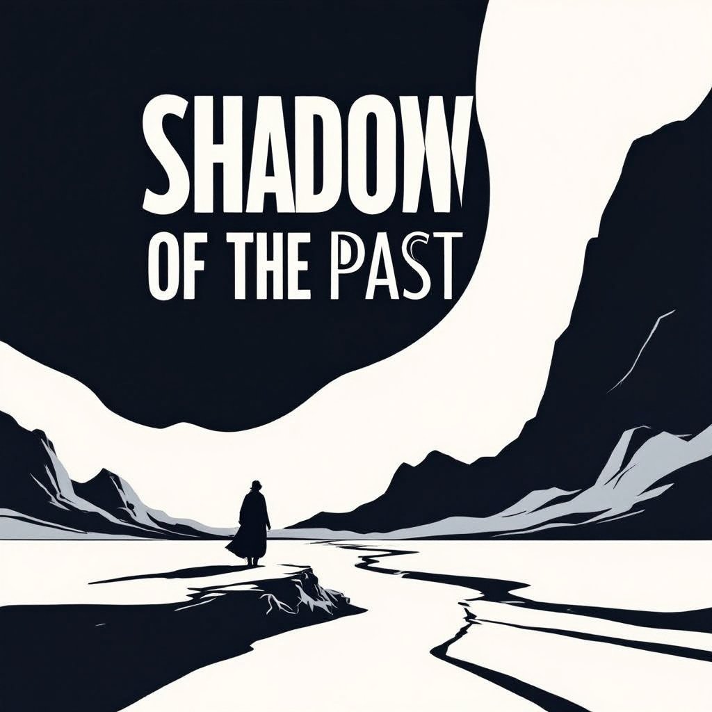 Book front cover title of the shadows of the past