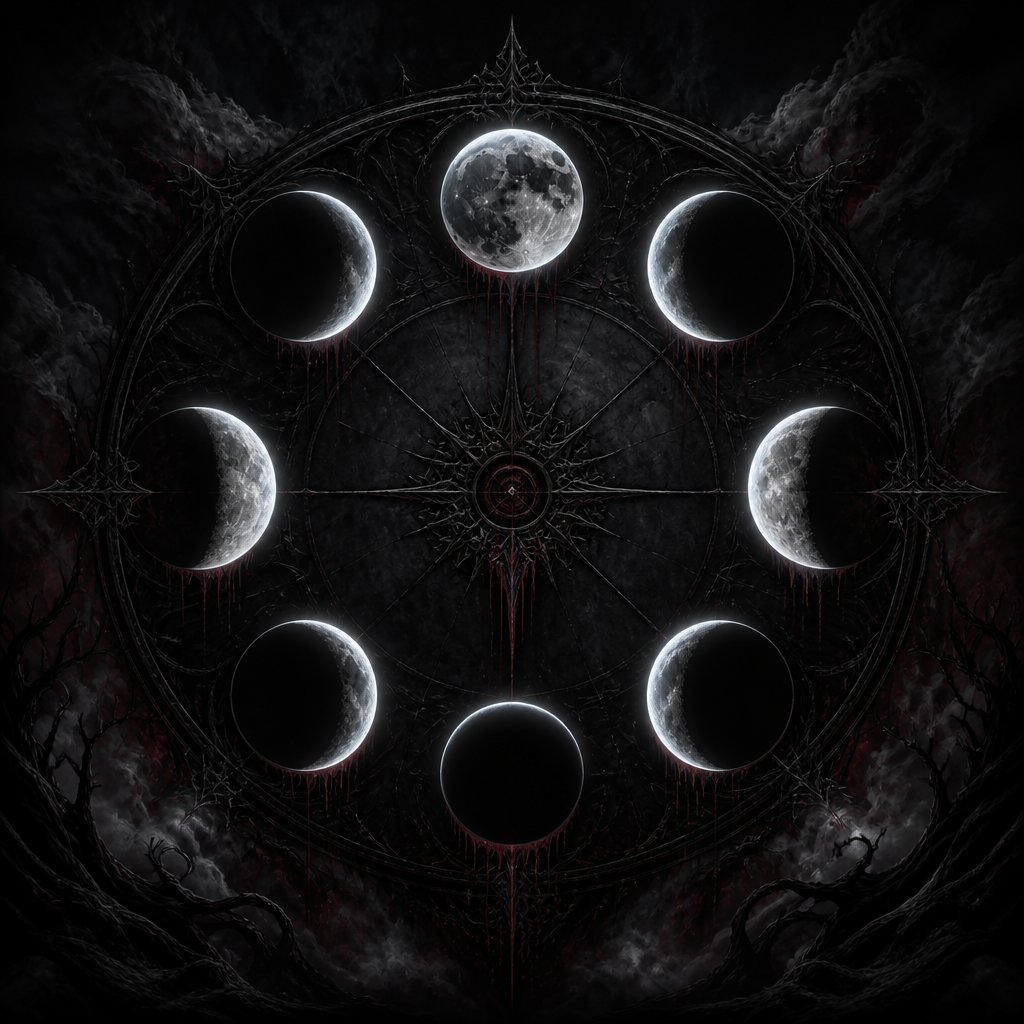 eight moon phases