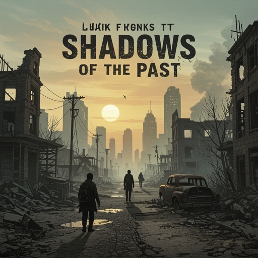 Book front cover title of the shadows of the past