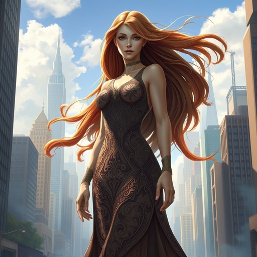 Giantess woman
