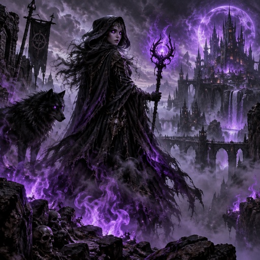Dark fire and fog