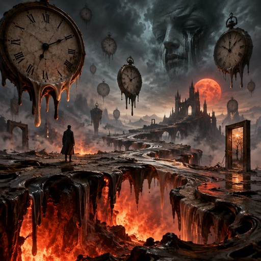 Dark fire and fog