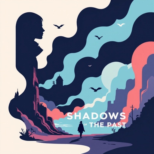 Book front cover title of the shadows of the past