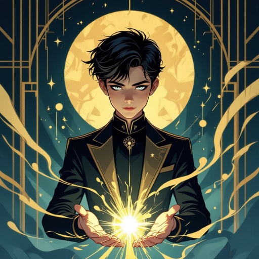 Telekinetic and dark manipulation powers boy teenager 17 years old dark with bad past and mysterious and quite