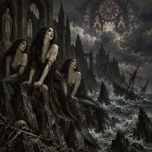 The sirens call The Siren's Call (Mythological creatures whose beautiful, sweet singing lured sailors to wreck on hidden rocks.)