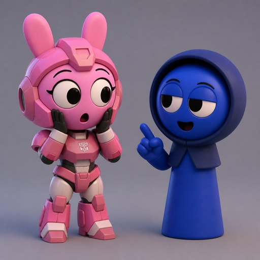 Pinki from sprunki as Elita one getting called Elita Pinki by Jevin from sprunki for the first time 