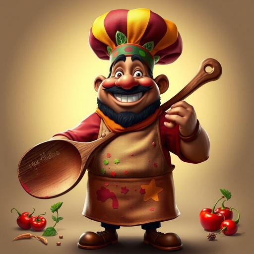 Create a funny looking chief name adobo 