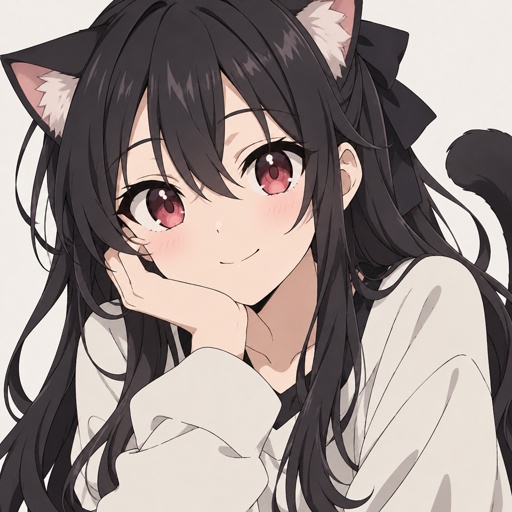 a girl with long black hair wearing a white shirt
