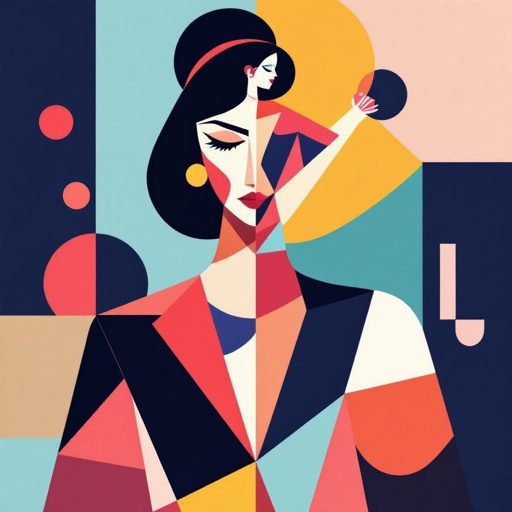 Create a character showing there whole body head to toe, a lady who loves beauty products  