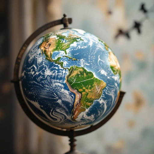 horror haunted globe 