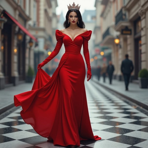 Queen of hearts evil 