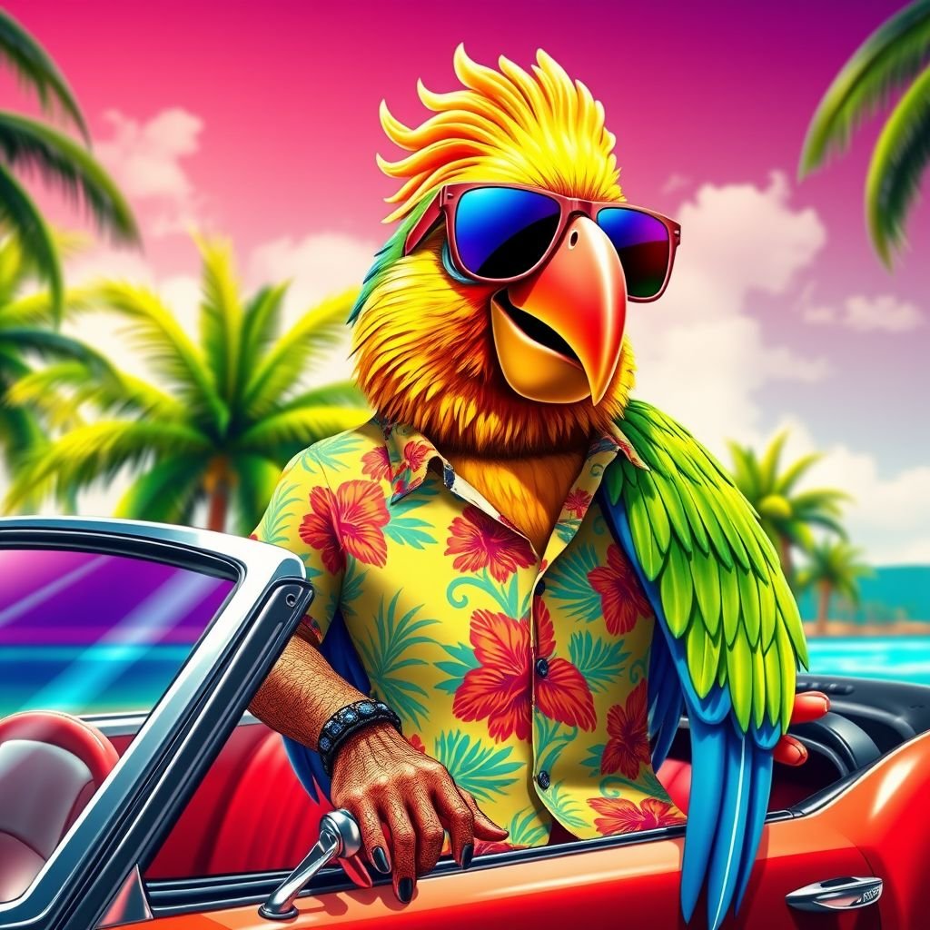 Create a funny cocky arrogant chracter  