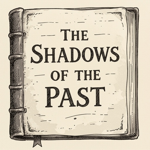 Book front cover title of the shadows of the past