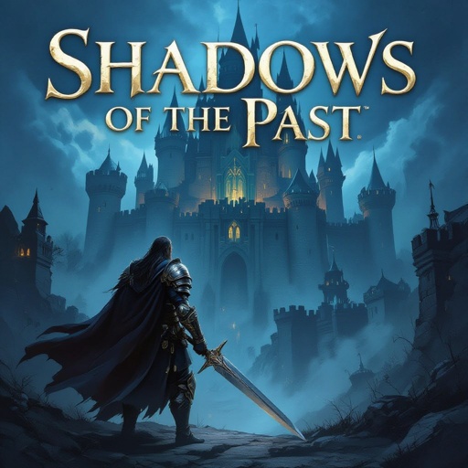 Book front cover title of the shadows of the past