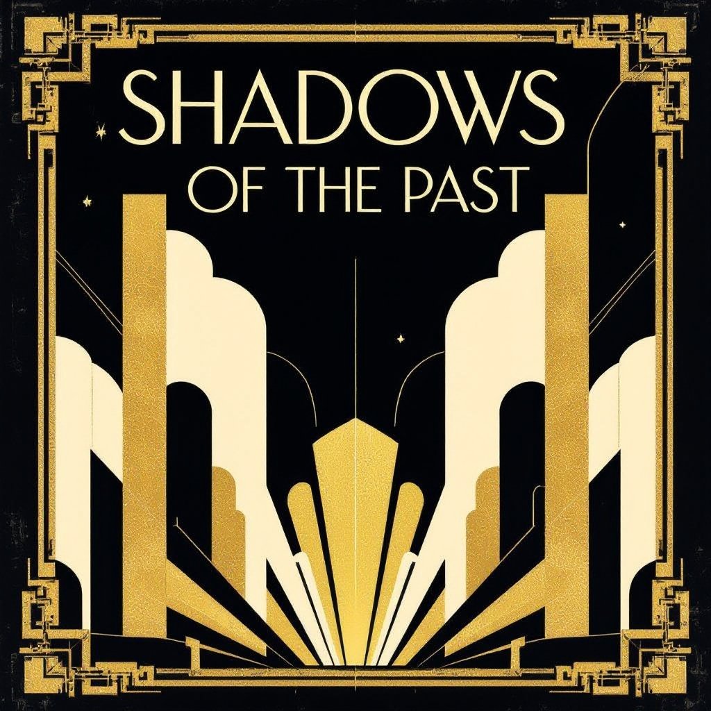 Book front cover title of the shadows of the past