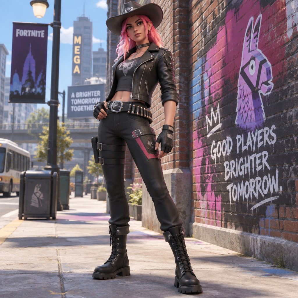 Cassidy Quinn from Fortnite skin