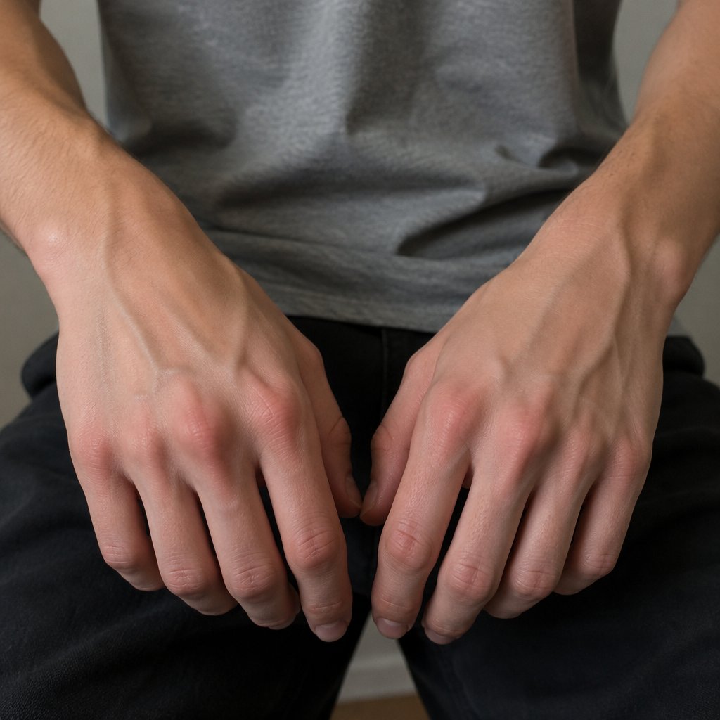 Metacarpal Knuckles Hands Teen Boy