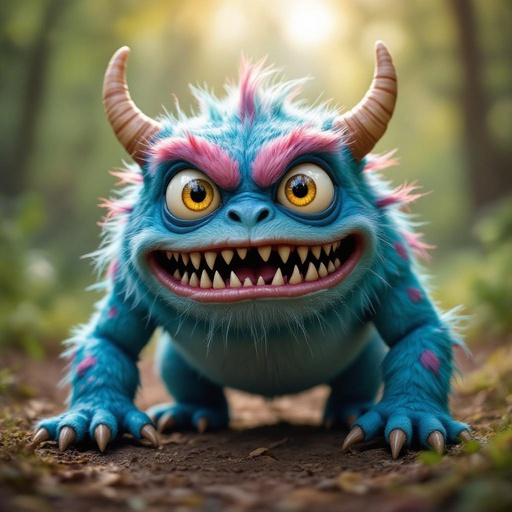 Create a funny looking monster