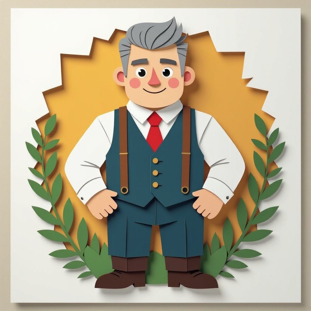 New 28-year-old dwarf, cut scar on left eye, simple lower-class formal clothing, short gray hair and white hair