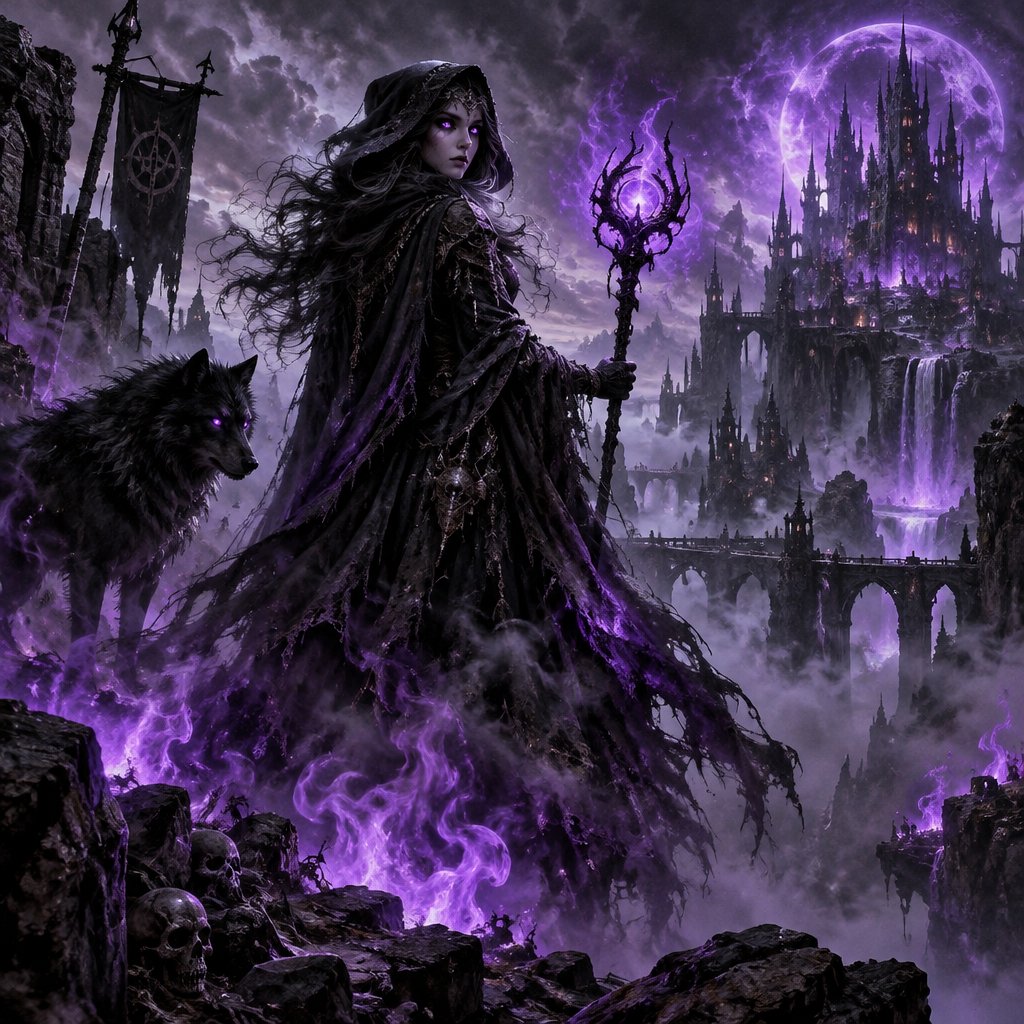 Dark fire and fog