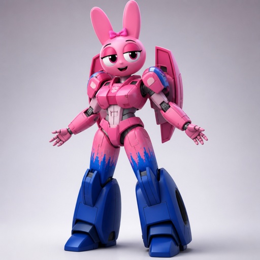 Pinki from Sprunki as Elita One merging with Jevin from Sprunki starting with her legs 