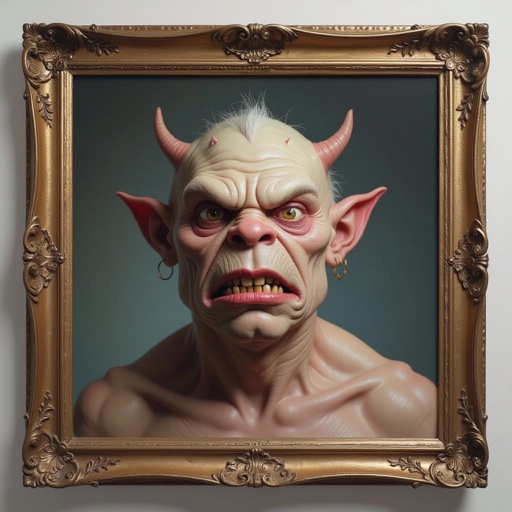 Create a funny but weird looking monster