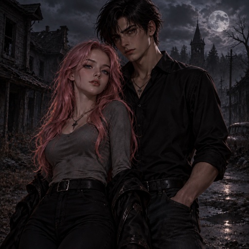 a man and a woman standing next to each other
