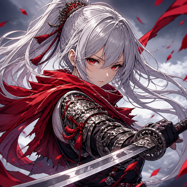 Anime character art style example