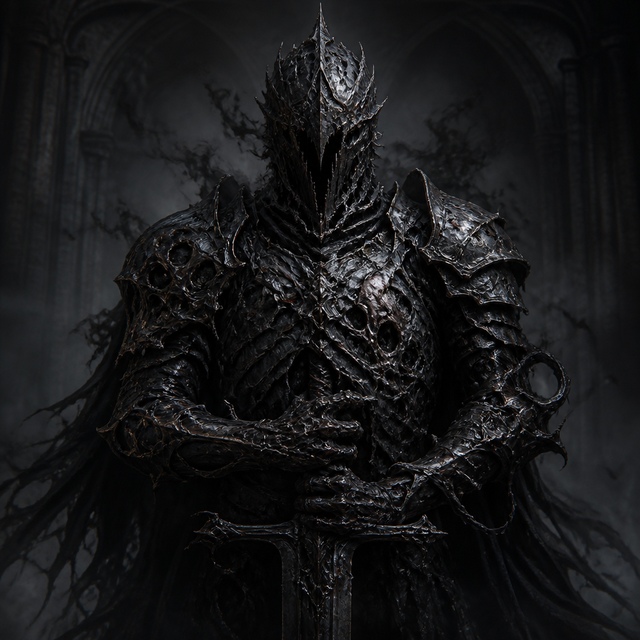 Dark Fantasy character art style example