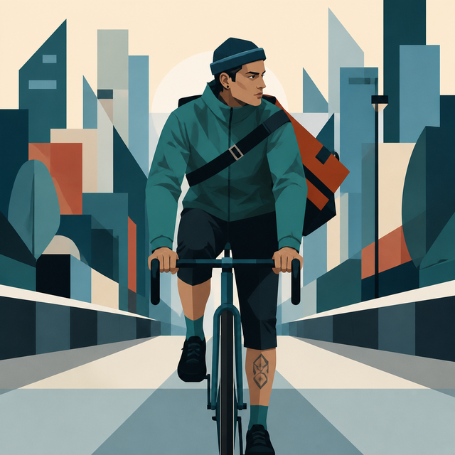 Flat Illustration character art style example