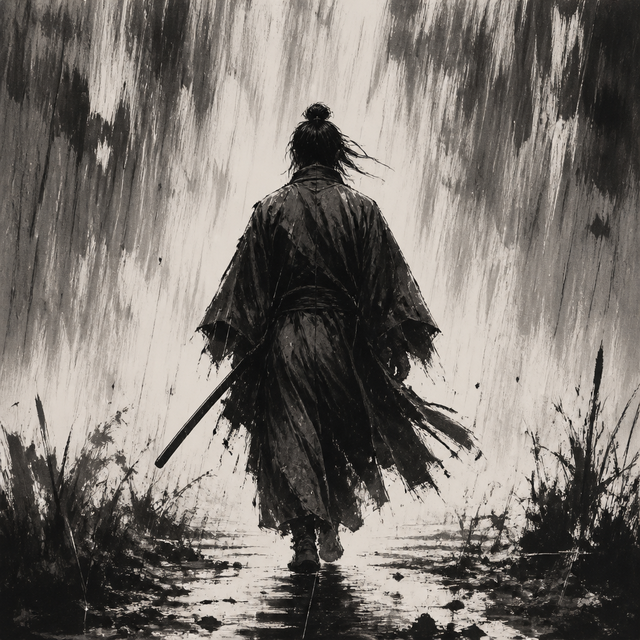 Ink character art style example