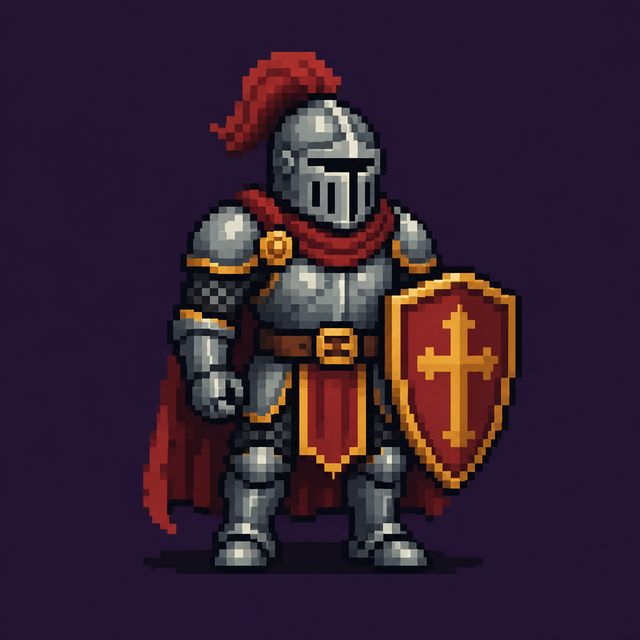 Pixel Art character art style example