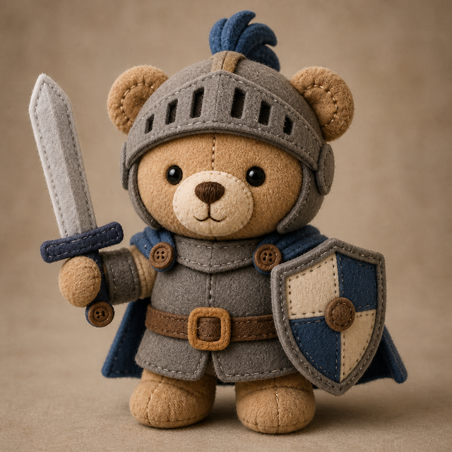 Plush Toy character art style example