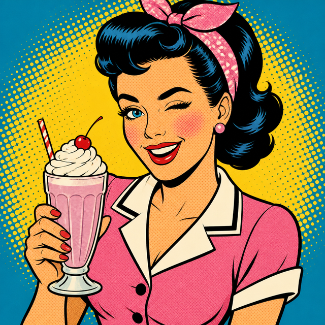 Pop Art character art style example