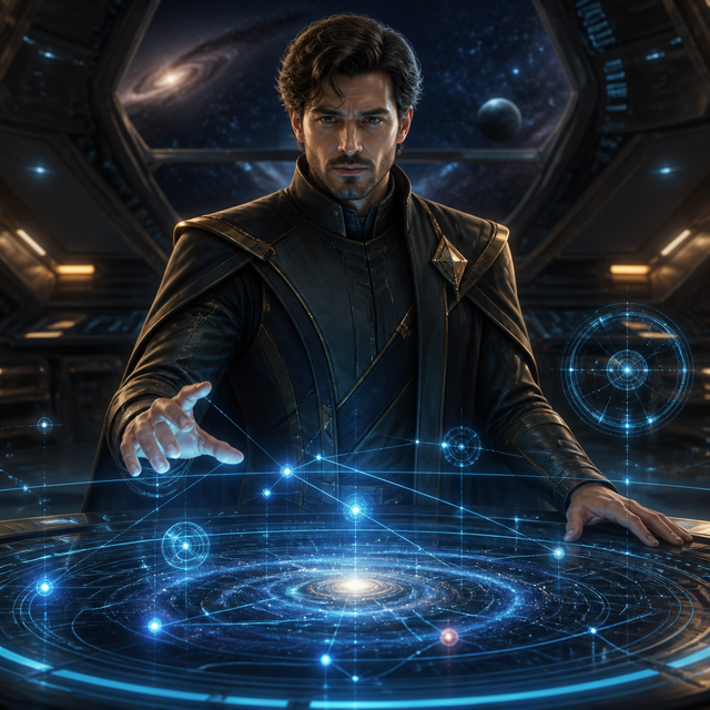 Sci-Fi character art style example