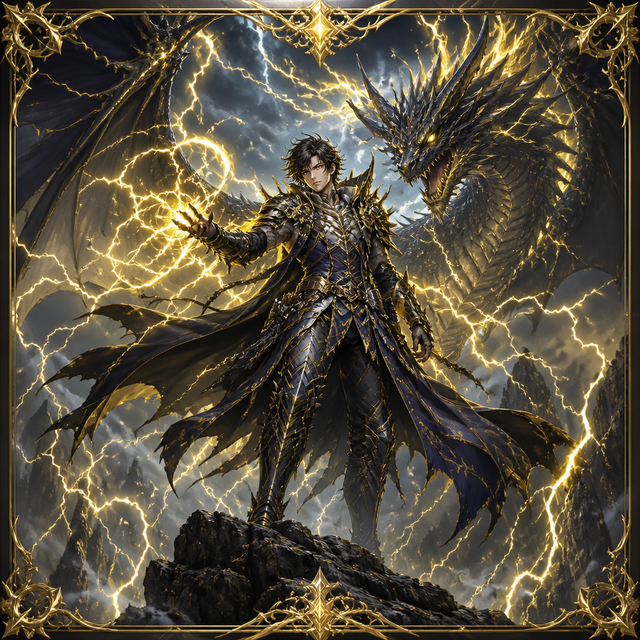 Trading Card character art style example