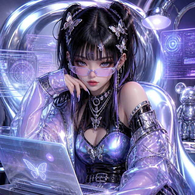 Y2K character art style example